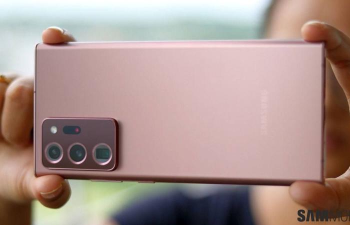 Defects in the “Galaxy Note 20 Ultra” camera were discovered