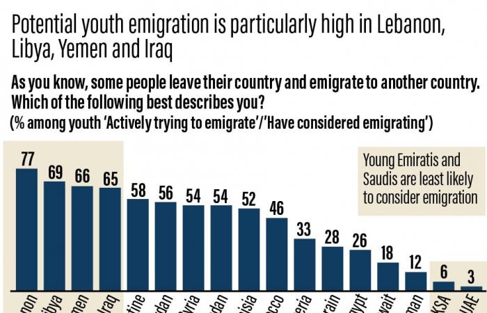 Arab Youth Survey 2020: Young people plan exodus amid dismay at region's corruption and economic failure