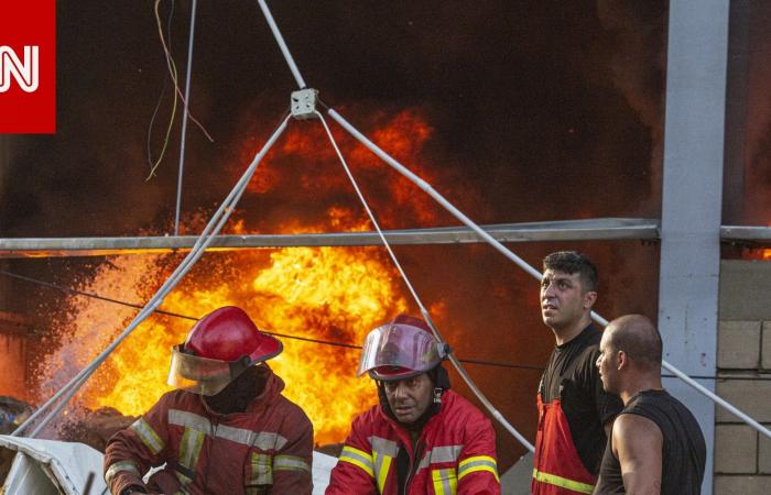 Lebanon: An oil tank explosion in a bakery in Beirut
