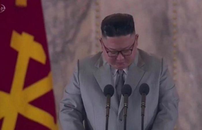 A rare incident .. the Korean leader sobbing, but why?