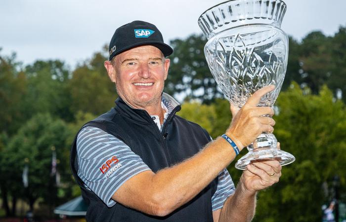 Ernie Els, with the help of Mark O’Meara, has reached the...