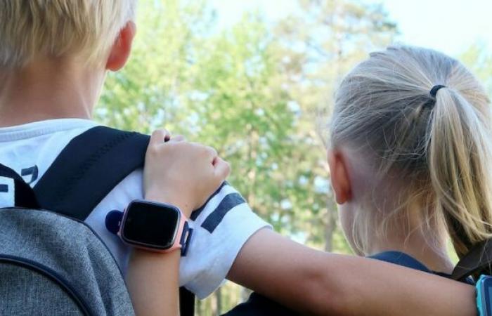 Undocumented back door that covertly takes snapshots of the children’s smartwatch