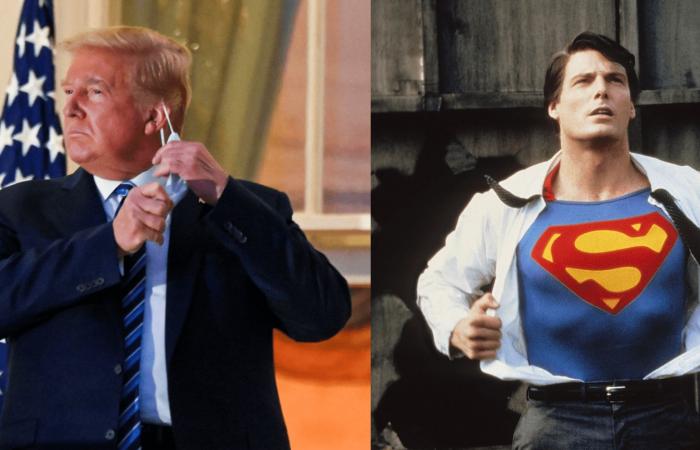 Trump: President wanted to pose as Superman when he returned to...