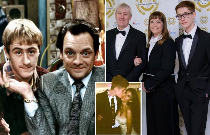 Heartbroken Nicholas Lyndhurst is comforted by Only Fools And Horses buddy...