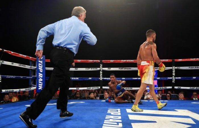 Vasyl Lomachenko had four opponents surrender in a row during their...