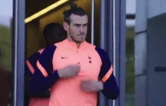 Gareth Bale looks sharp in Tottenham training