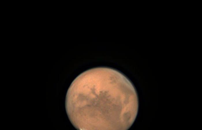 Mars will shine big and bright in the sky on Tuesday