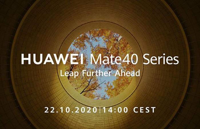 The Huawei Mate 40 will hit the market on October 22nd,...