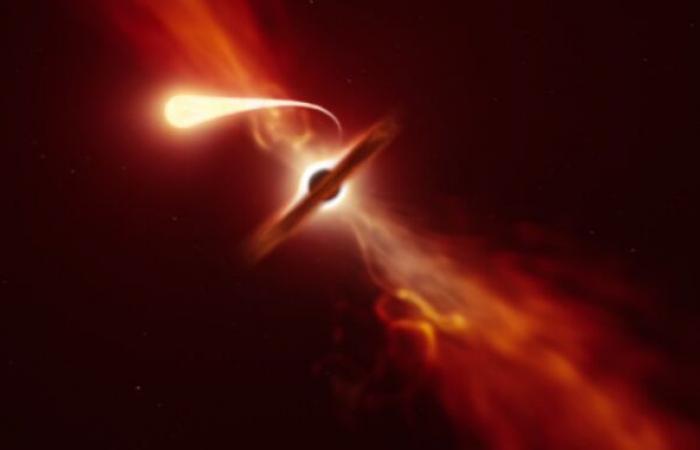 Death to black hole: Astronomers recognize torches due to the star’s...