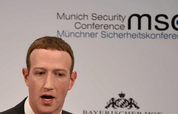 Mark Zuckerberg, CEO of Facebook, announces the ban on Holocaust denial...
