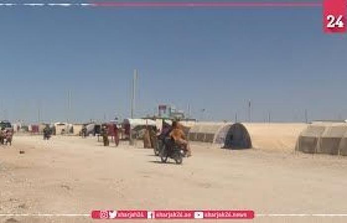 Displaced Syrians yearn to return to their homes after a year...