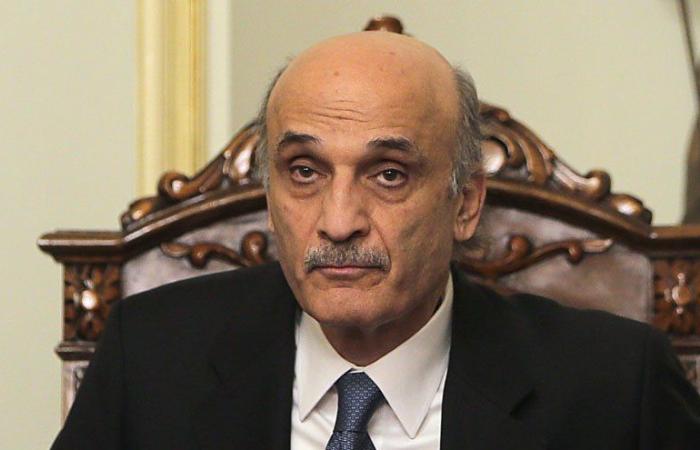 Geagea threatens Hezbollah and waves the support of the United States,...