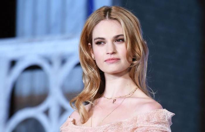 The Affair, Downton Abbey actress Lily James discovered kissing married co-star...