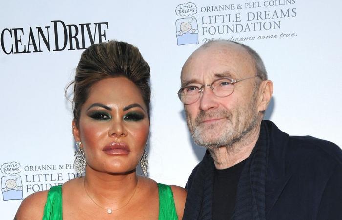 In Phil Collins’ unfortunate reunion with ex-wife Orianne Cevey when she...