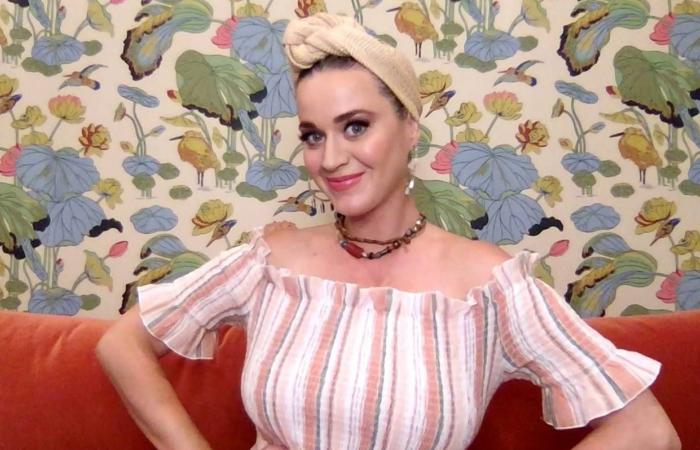 New mom Katy Perry wears the Kiwi maternity brand Cadenshae