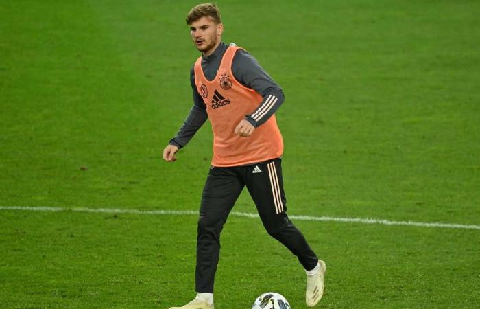 Chelsea's Timo Werner and Kai Havertz take part in Germany training ahead of Switzerland clash – in pictures
