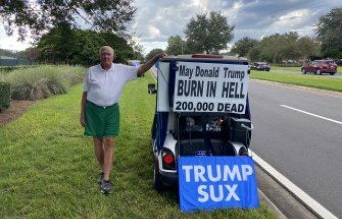 Battle of golf carts an election metaphor in Villages, Florida
