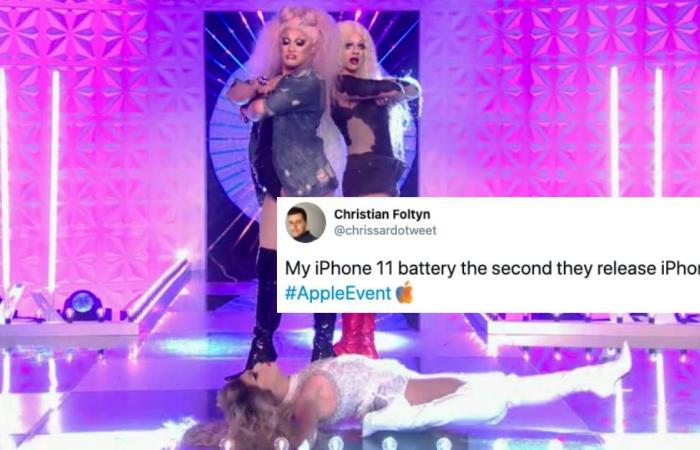 People respond to the iPhone 12 with memes about phone batteries