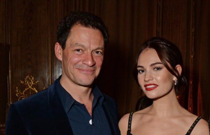 Dominic West and his wife Catherine Fitzgerald flee the UK to...