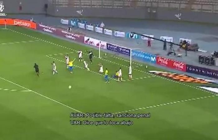Peruvian Selection: Audios VAR Peru vs. Brazil: Conmebol broadcast videos...