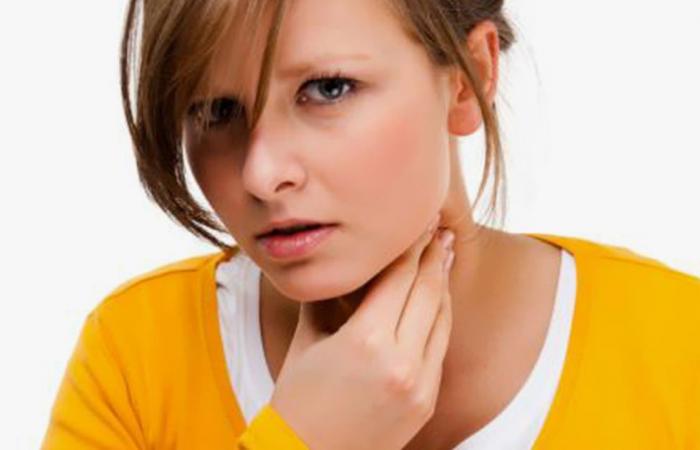 Sore throat … When does corona infection indicate?