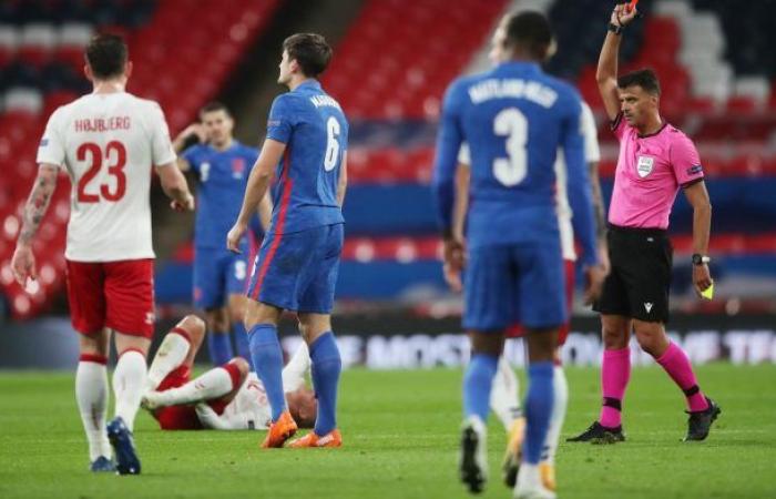 England down after red Maguire, PSV player Zahavi hattrick for Israel...