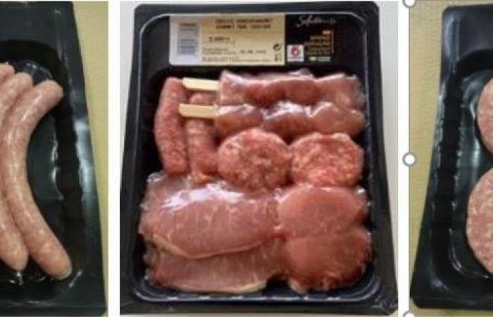 Carrefour is recalling burgers and sausages