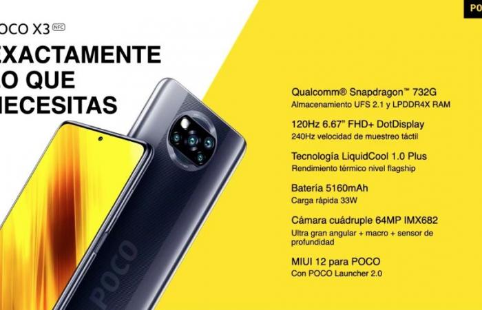 The POCO X3 NFC was officially presented in Mexico along with...