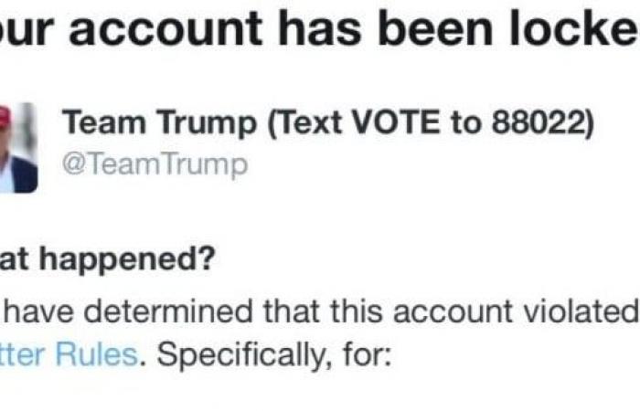 Twitter bans Trump campaign account for attack on Joe Biden