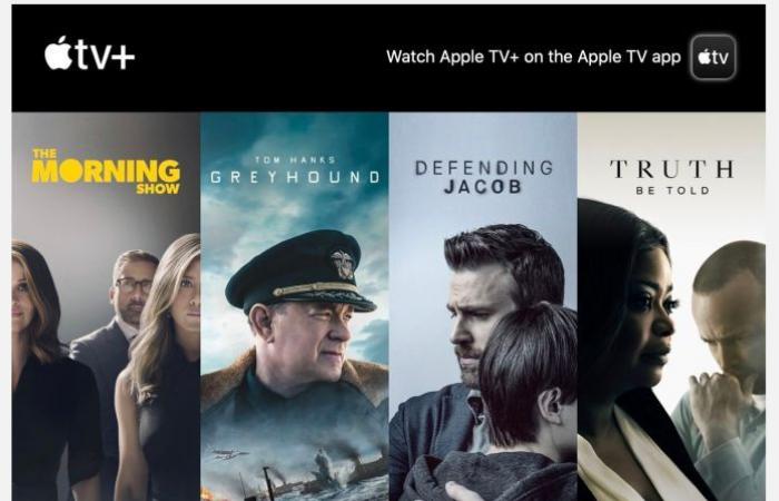 Apple sends out emails to notify Apple TV + subscribers of...