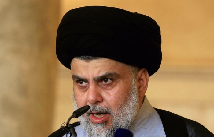 Muqtada al-Sadr threatens an Iraqi politician who most likely issued a...