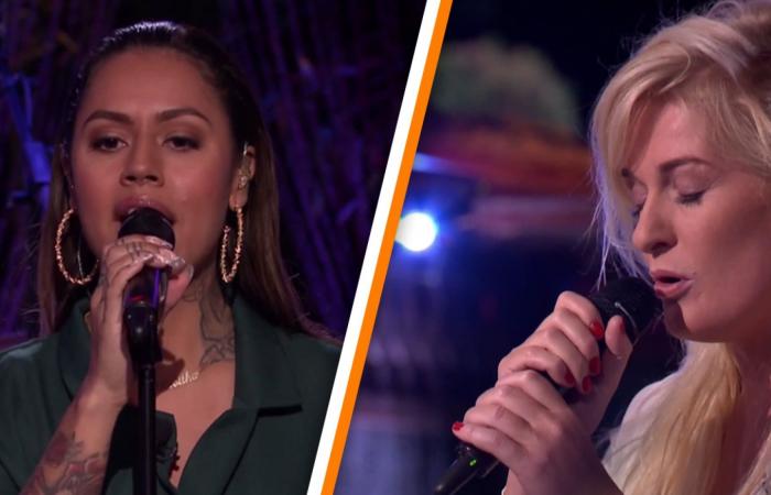 Sanne Hans and Tabitha provide goosebumps for the Best Singers viewer