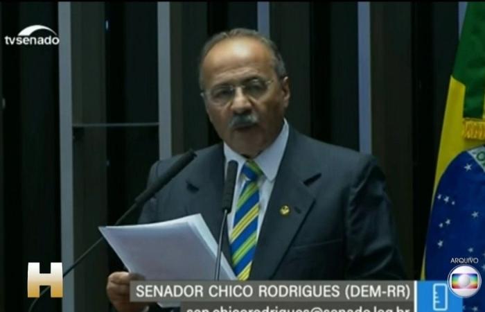 Barroso orders Senator Chico Rodrigues to leave office for 90 days...