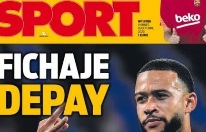 ‘Barcelona must discharge duo to allow Depay arrival in January’