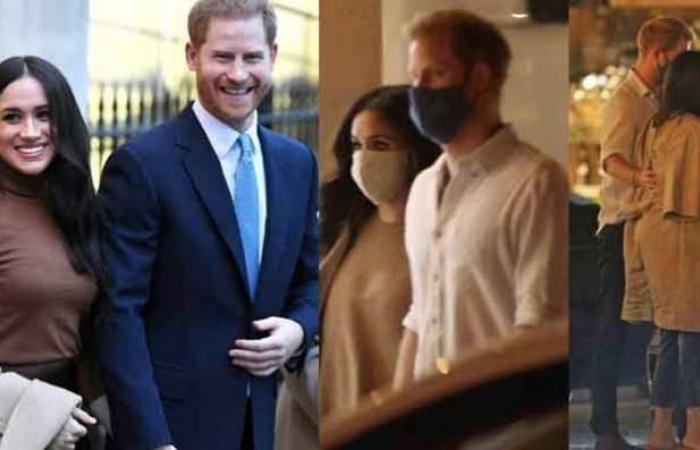 Prince Harry and Meghan Markle win the hearts of the locals...