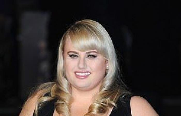 Rebel Wilson shows off her slimmed-down figure as she makes herself...