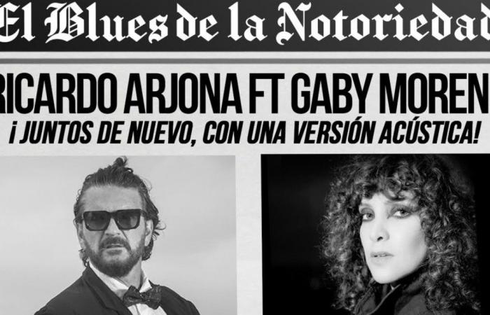 Ricardo Arjona and Gaby Moreno come together again in “The blues...