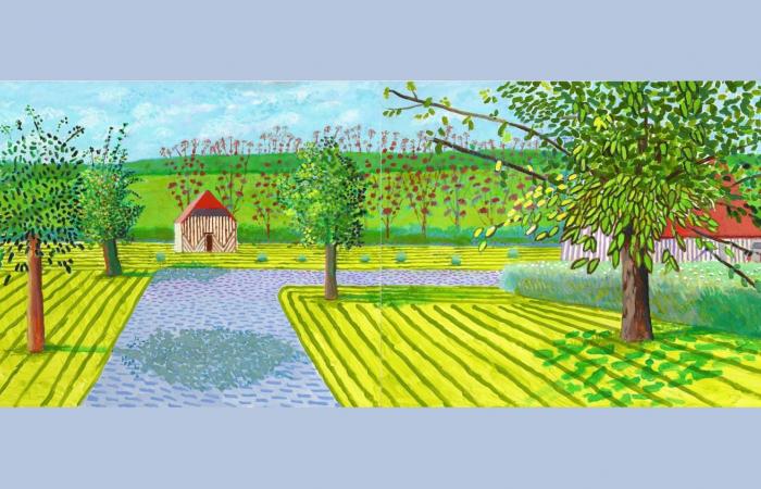 David Hockney’s last Norman works at the Lelong gallery in Paris