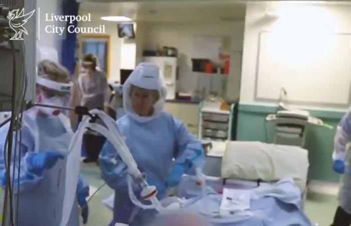 Shocking videos show Covid patients on ventilators in Liverpool as doctors...