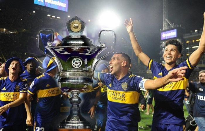 And when did they give Boca the trophy?