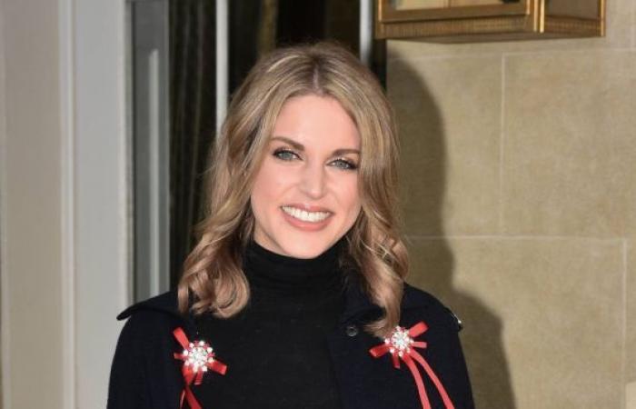 Amy Huberman shares her due date as she prepares for the...