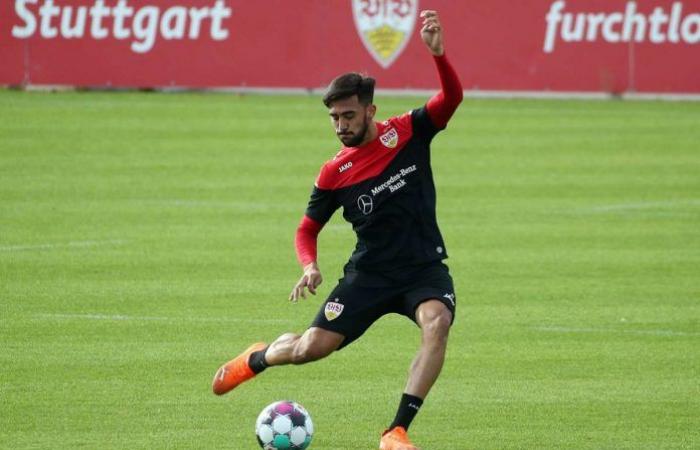 Line-up of VfB Stuttgart: Nicolas Gonzalez takes on the role of...
