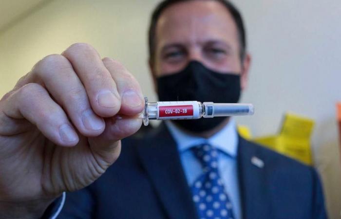 Doria gives ultimatum to the Ministry of Health about Chinese vaccine...