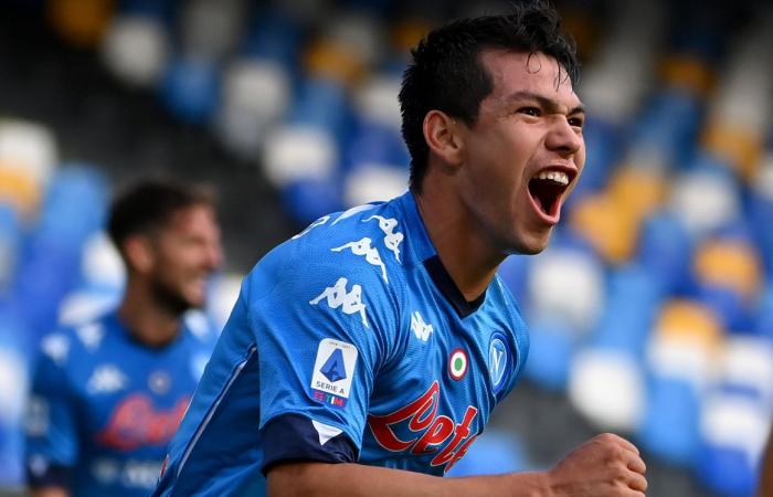 Chucky Lozano equaled his first season’s goalscoring mark at Napoli