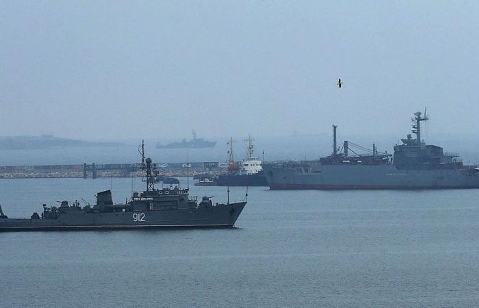 Russian military maneuvers in the Caspian Sea