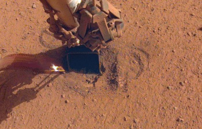 Last but not least! NASA InSight’s “mole” is out of...