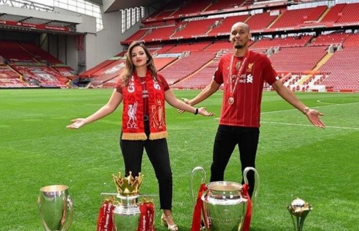Liverpool fans agree with Fabinho’s wife Rebeca Tavares after the controversial...