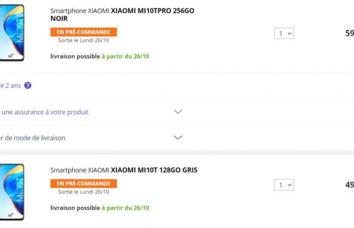 Pre-order the Xiaomi Mi 10T 5G or Mi 10T Pro 5G...