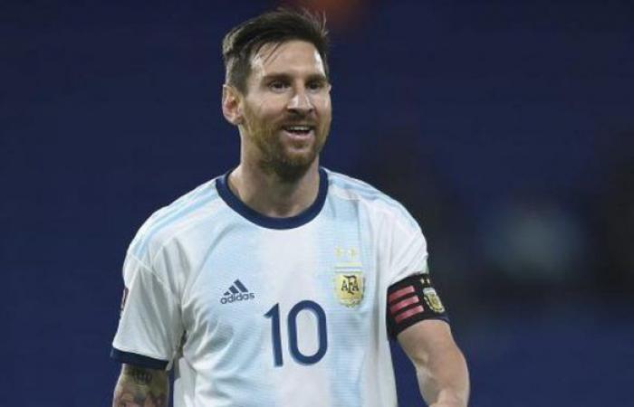 Argentina: Lionel Messi: gesture of crack of the Argentine when paying...
