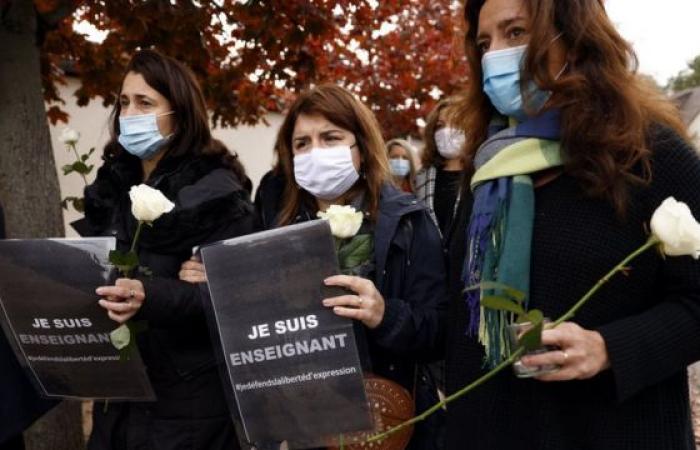 Murder of a French teacher: Students among detainees in the investigation...